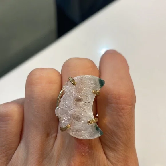 RESERVED - 3 CRYSTAL RING BUNDLE - Picture 6 of 7